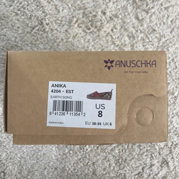 ARTISAN LEATHER ESPADRILLE LOAFER Size 8 New - Picture 12 of 12